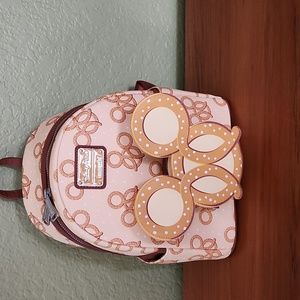 Loungefly Disney pretzel backpack